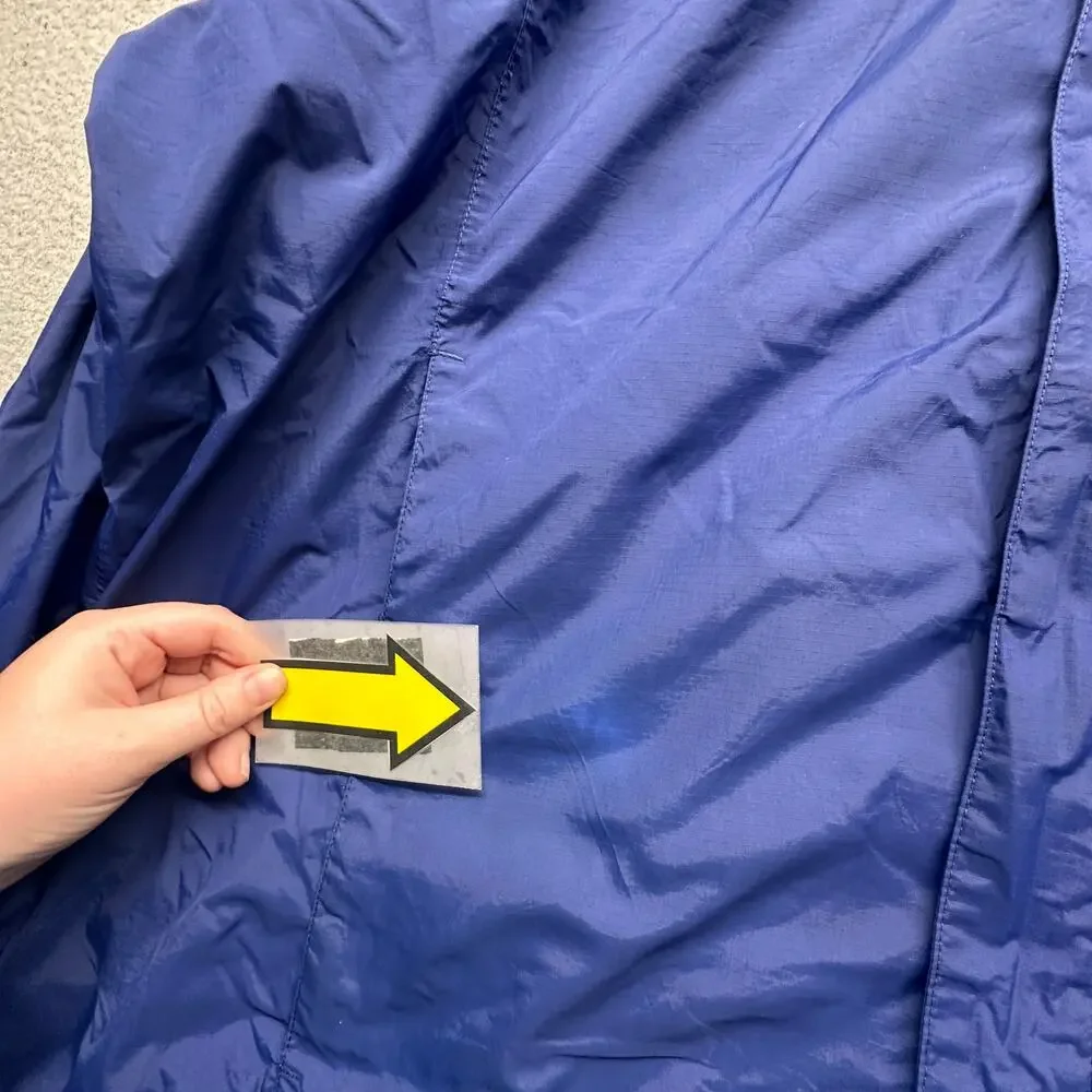The North Face Resolve 2 Jacket Mens 3XL Blue Hooded NF0A2VD5 DryVent Waterproof